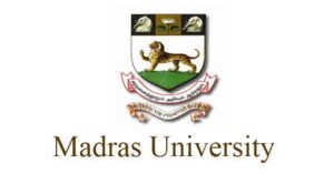 Madras university Recruitment 2021
